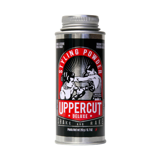Uppercut Deluxe Styling Powder 20 g sur fond blanc