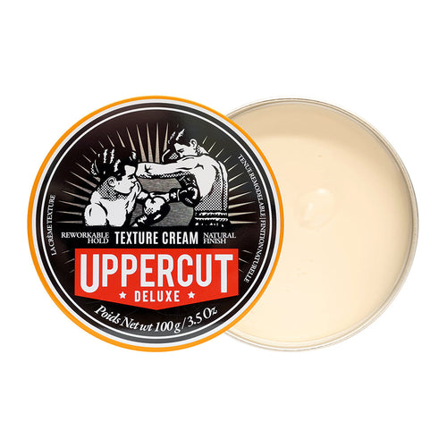 Uppercut Deluxe Texture Cream 100 g, pot ouvert