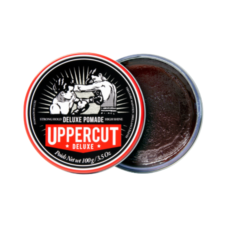 Cire Deluxe Pomade Uppercut Deluxe 100 g, fini brillant